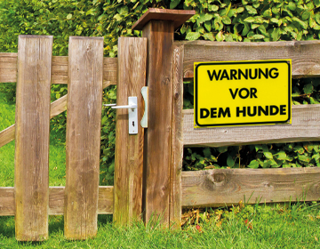 Warnschilder