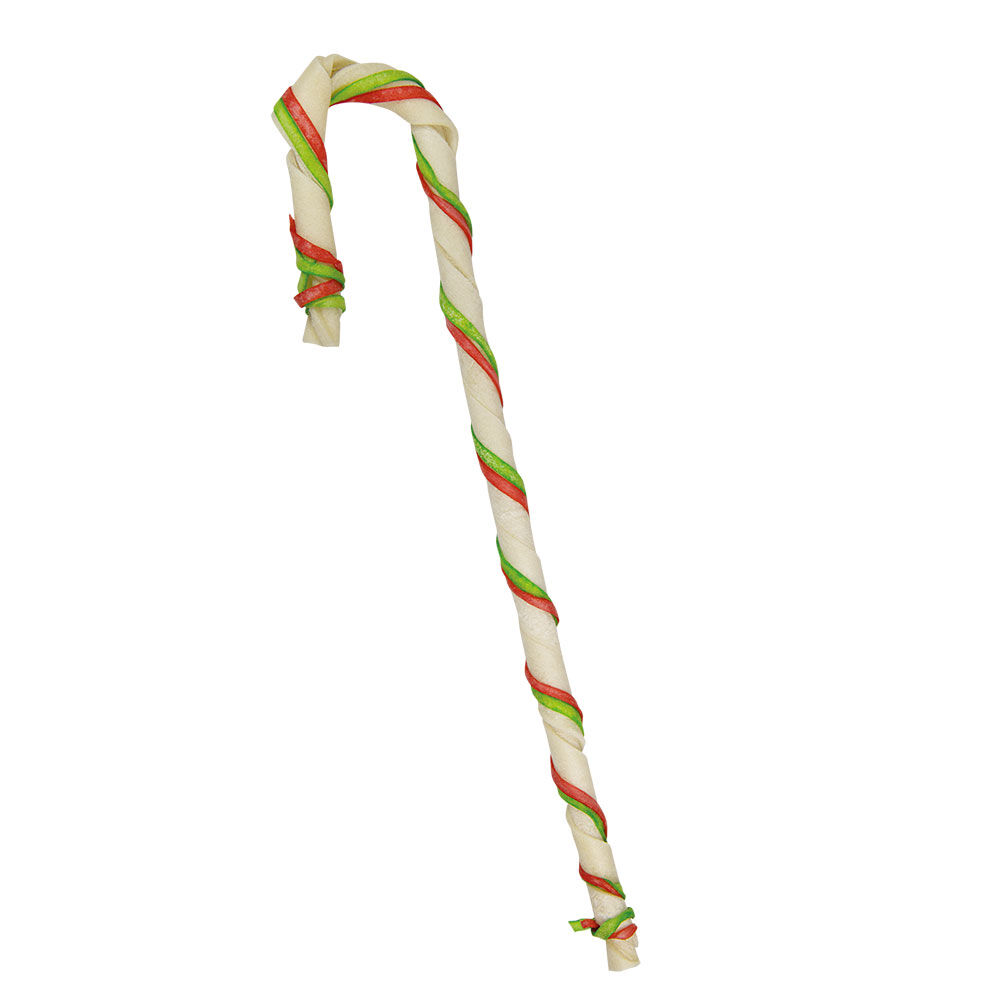 Rinderhaut Weihnachtsstangen Bild 3