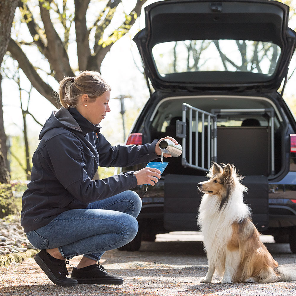 Hunde-Trinkflasche Edelstahl Bild 5