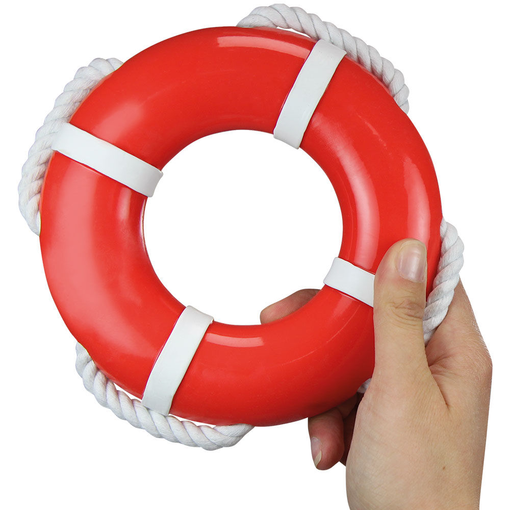Nobby Hunde-Wasserspielzeug - Rettungsring mit Seil - Bild 4