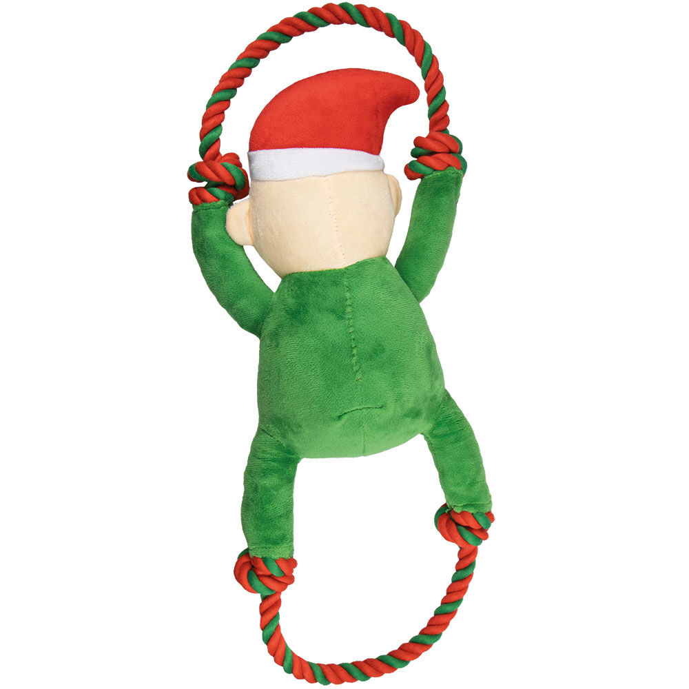 Weihnachts-Elf mit Baumwolltau Bild 2