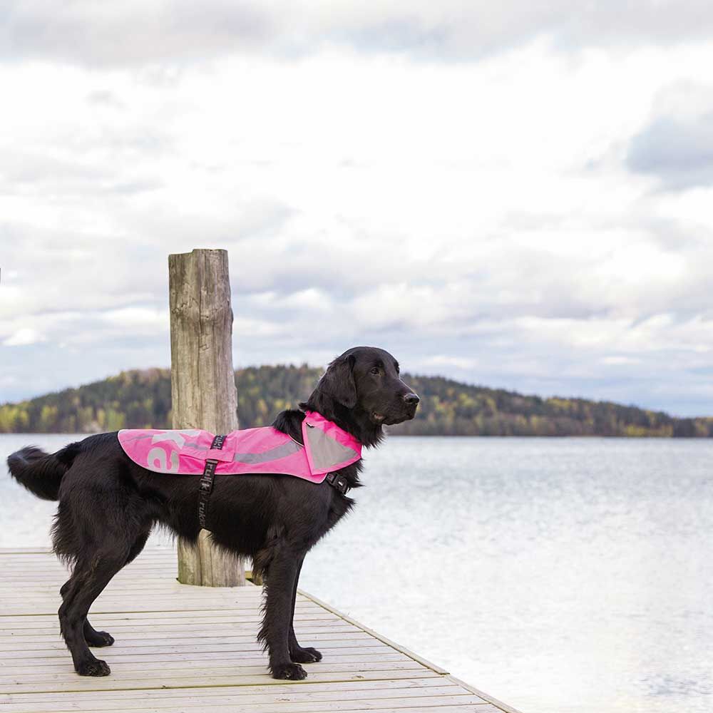 Rukka® FLAP Hunde-Sicherheitsweste, Farbe: Neonpink Bild 4