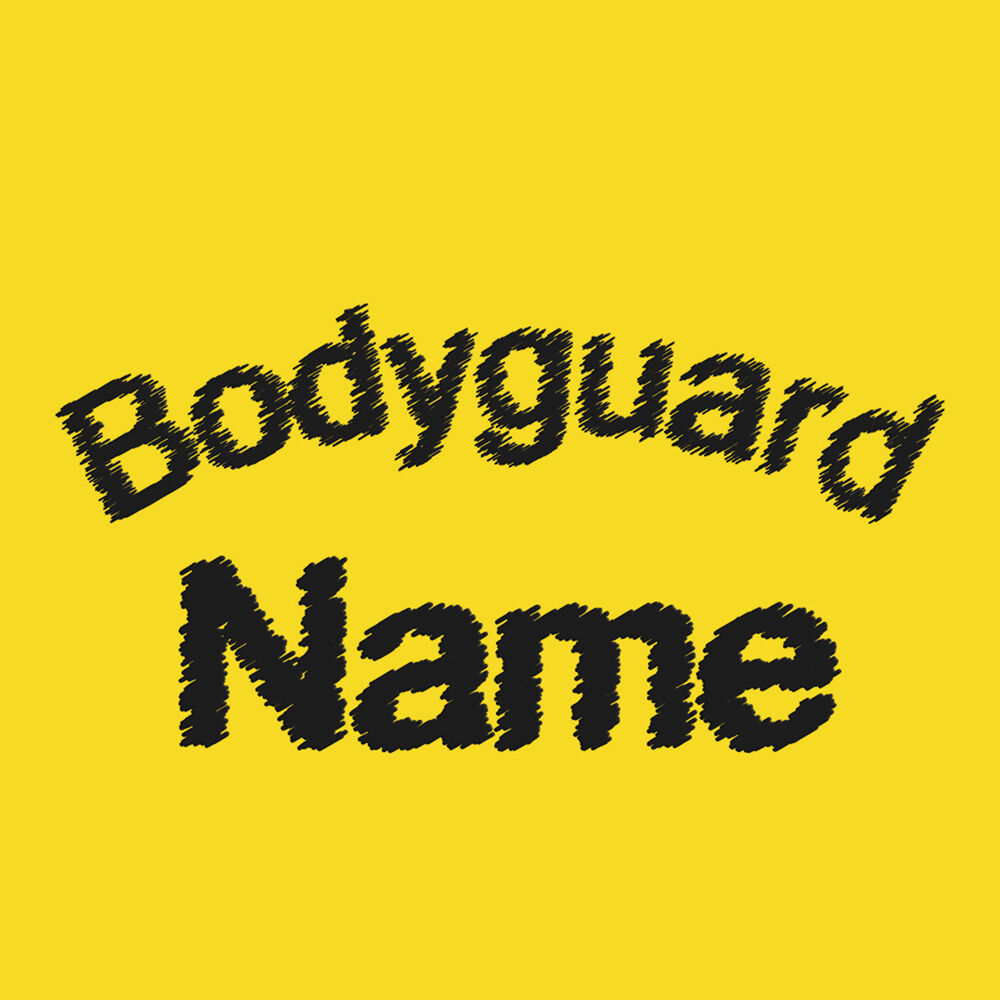 Besticktes Halstuch, Bodyguard + Name Bild 3
