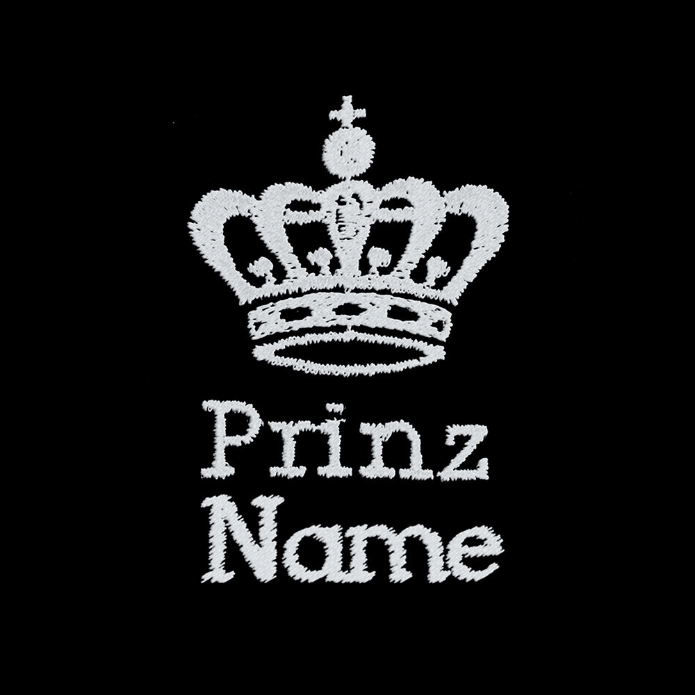 Besticktes Halstuch Prinz + Name Bild 3
