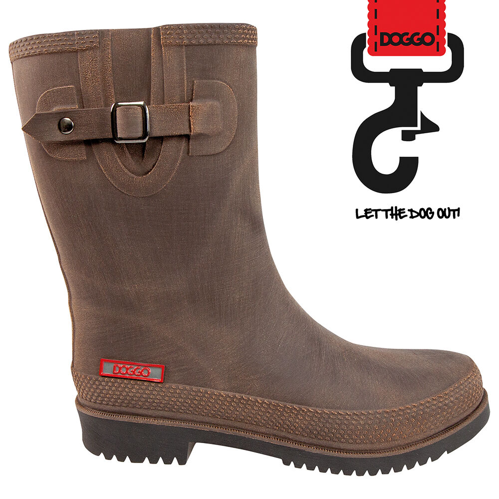 DOGGO Lotte Brushed Damenstiefel, Farbe: Braun Bild 2
