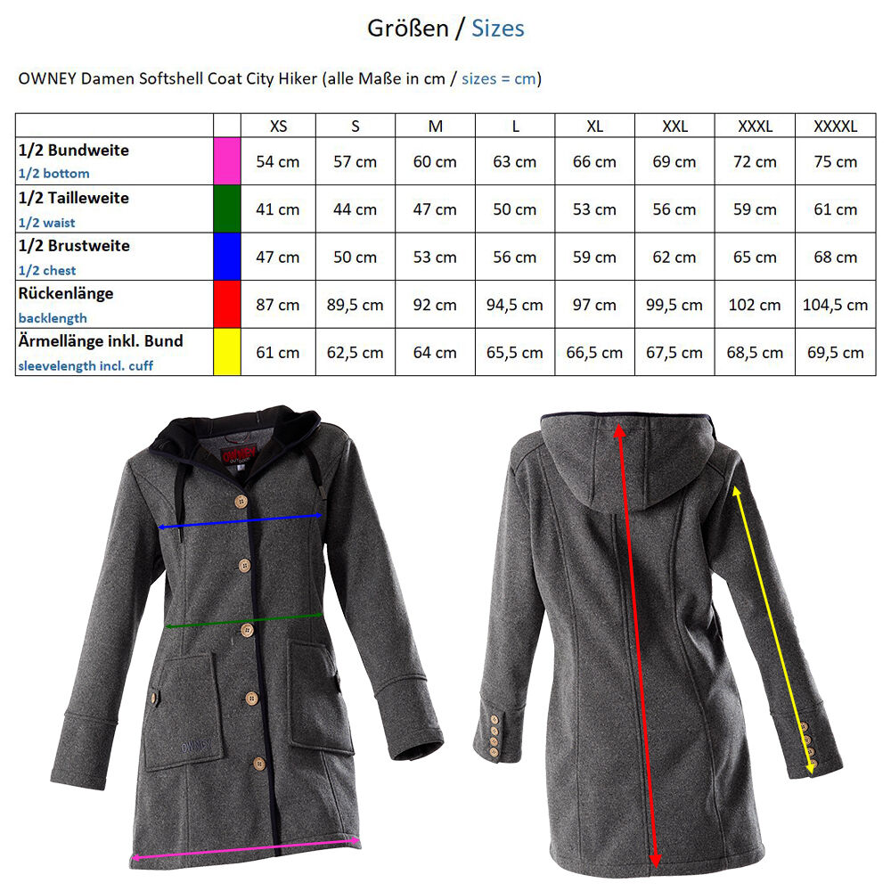 OWNEY Damen Softshell Coat Cosy, grey Bild 4