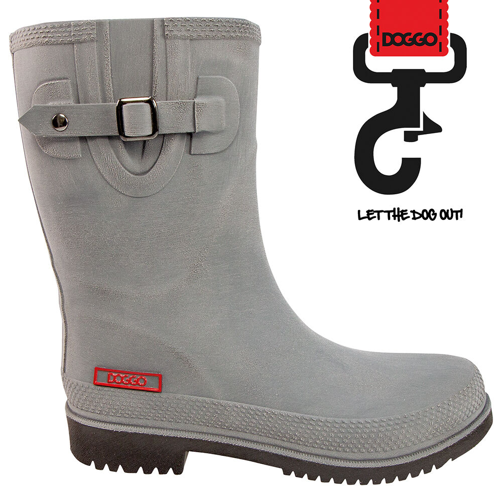 Doggo Lotte Brushed Damenstiefel, Farbe: Grau Bild 2