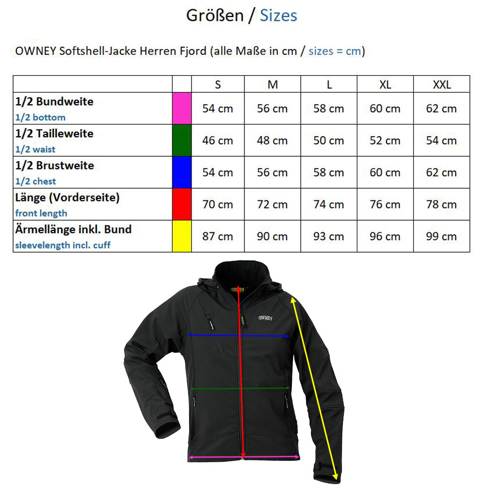 OWNEY Softshell-Jacke Herren Fjord, black Bild 4