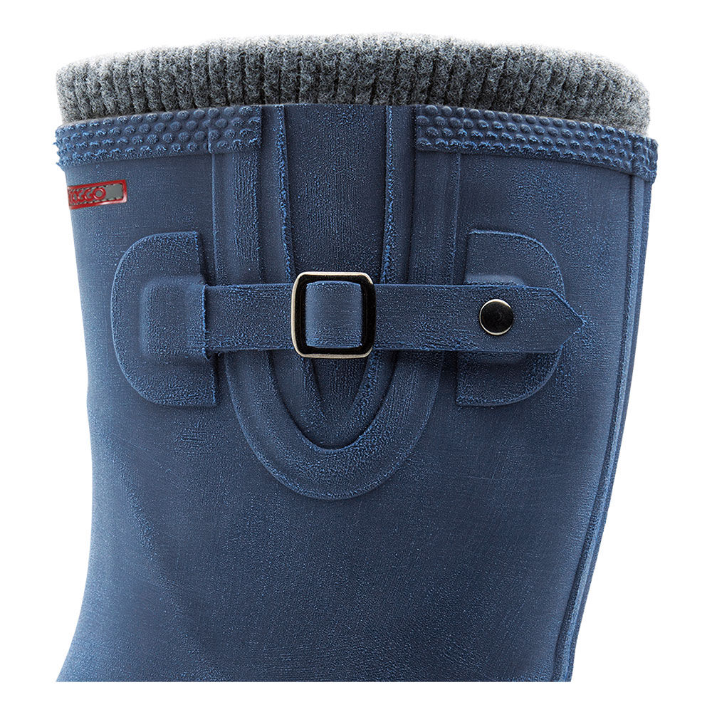 DOGGO Lotte Brushed Damen Winterstiefel - Farbe: Blau Bild 4