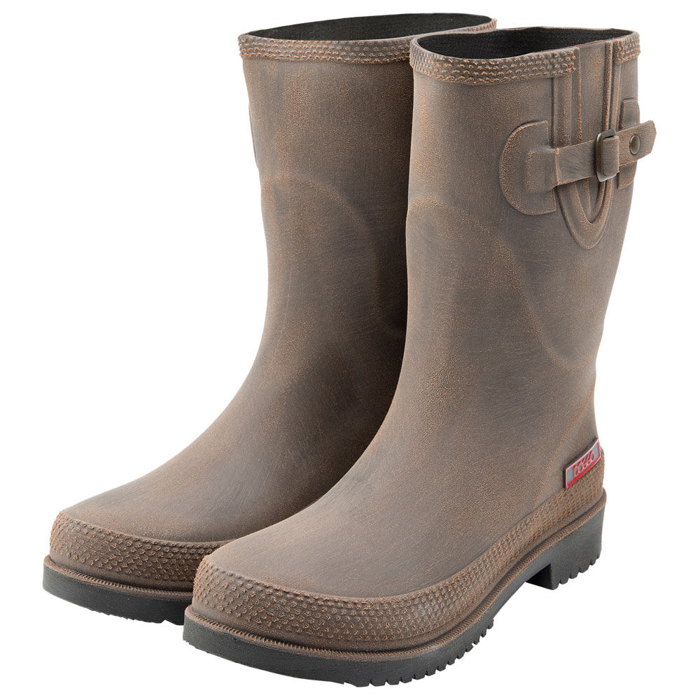 DOGGO Lotte Brushed Damenstiefel, Farbe: Braun