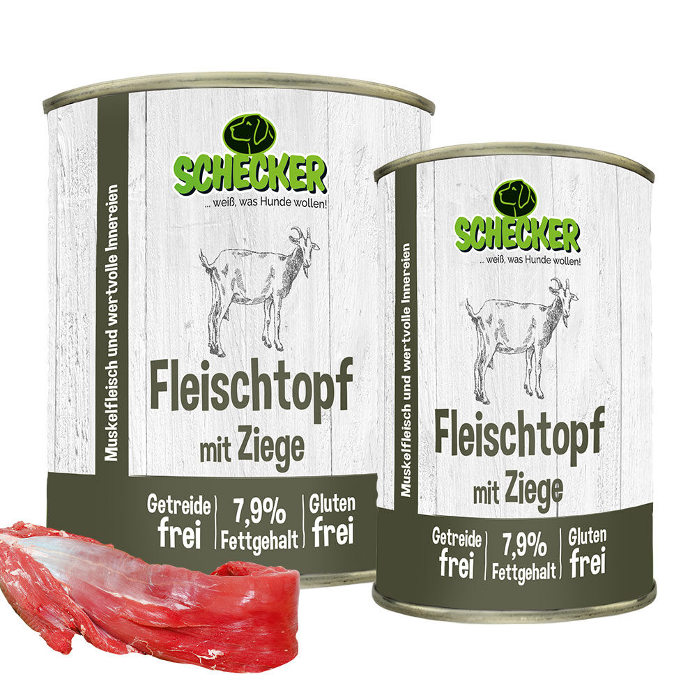 Fleischtopf mit Ziege