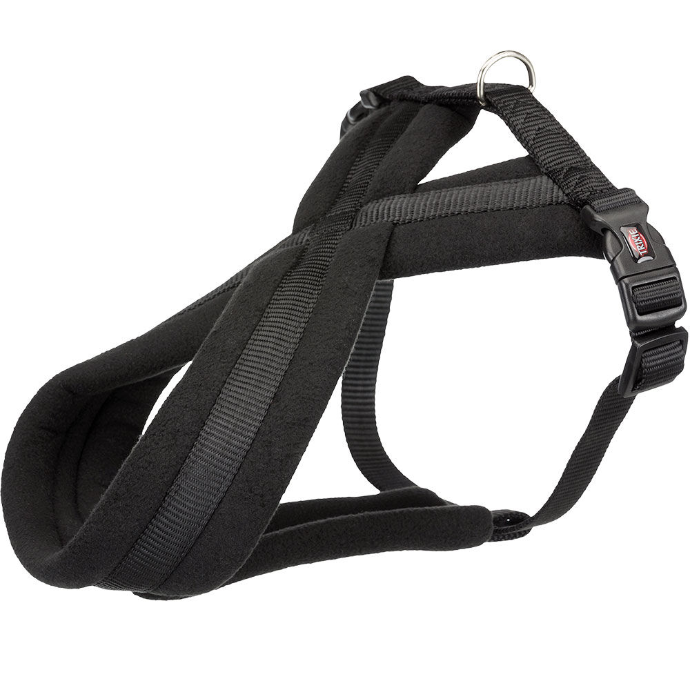 Gepolstertes Nylon-Geschirr Sportiv, Farbe: schwarz