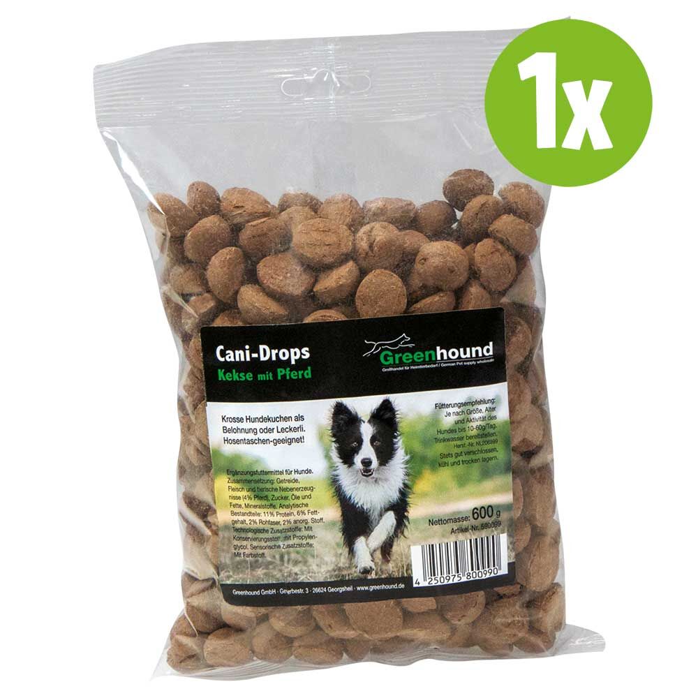 Greenhound Cani-Drops Kekse mit Pferd