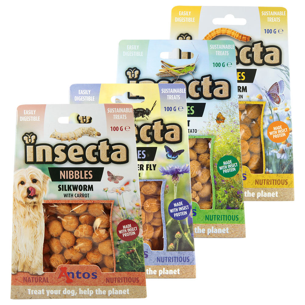 Insecta Nibbles - Set aus 4 Sorten -