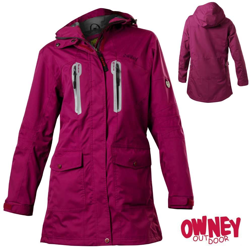 OWNEY Damen Parka Arnauti, elder red OWNEY Damen Parka Arnauti, elder red