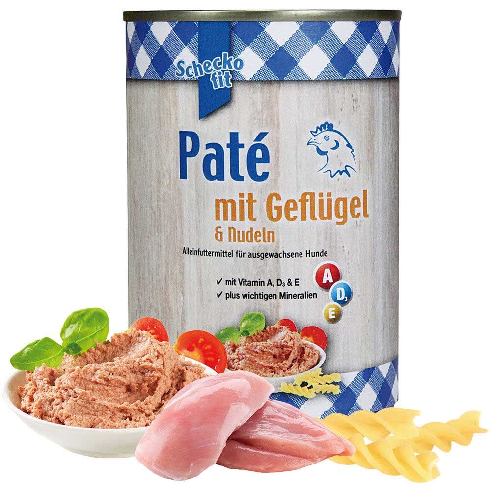 Paté mit Geflügel & Nudeln