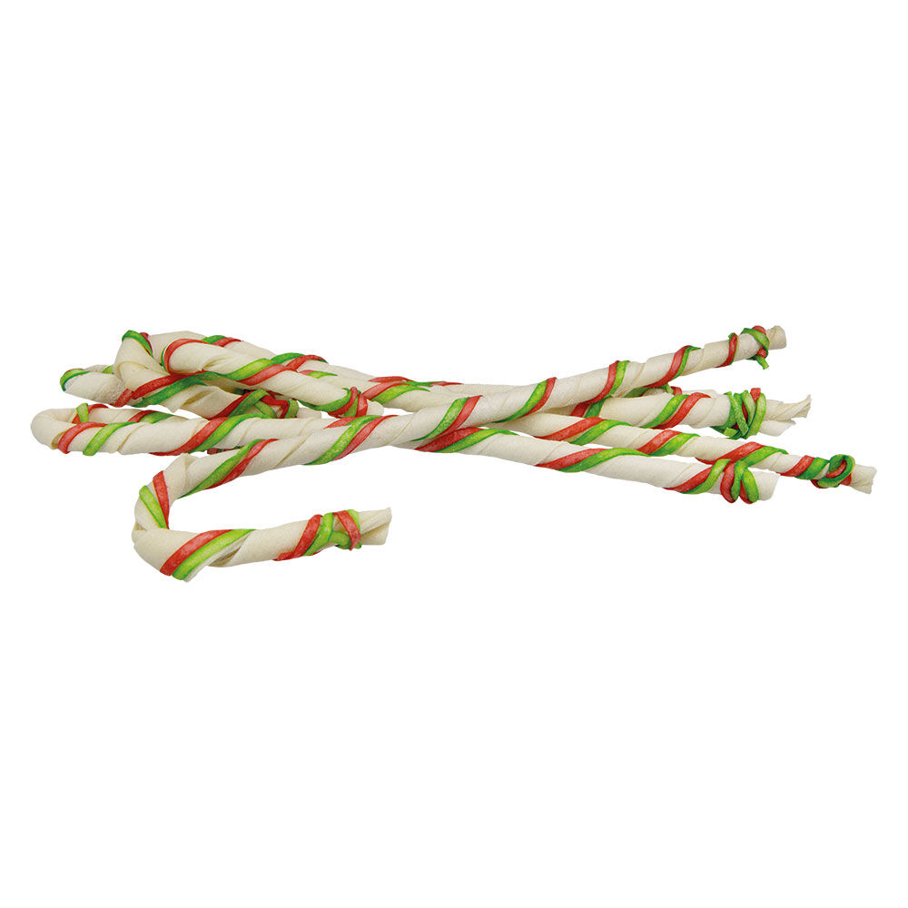 Rinderhaut Weihnachtsstangen