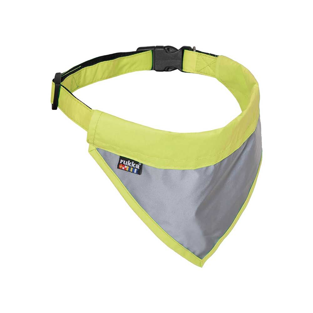 Rukka® FLIP Hunde-Sicherheitshalstuch, Farbe: Neongelb