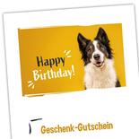 Geschenk-Gutschein zum Ausdrucken, Happy Birthday