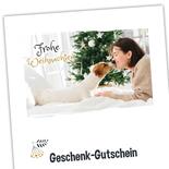 Geschenk-Gutschein zum Ausdrucken, Frohe Weihnachten