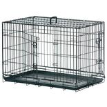 Nobby Hunde-Drahtbox - schwarz -