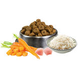 Schecker Hundefutter Weiche Ringe mit Geflgel Reis