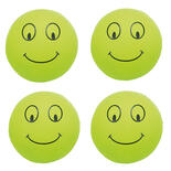 Smiley Moosgummiblle 4-Set