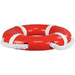 Nobby Hunde-Wasserspielzeug - Rettungsring mit Seil -