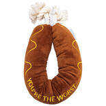 Beeztees Hundespielzeug BBQ Wurst mit Seil