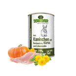 Schecker Hundemen - Kaninchen mit Buchweizen, Krbis und Lwenzahn