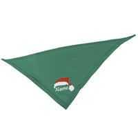 Besticktes Weihnachts-Halstuch Mtze + Name