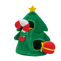 Plsch-Weihnachtsbaum mit Geschenken