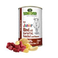 Schecker Hundemen - Junior Rind mit Kartoffel, Fenchel und Banane