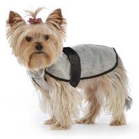 Transparente Hundejacke