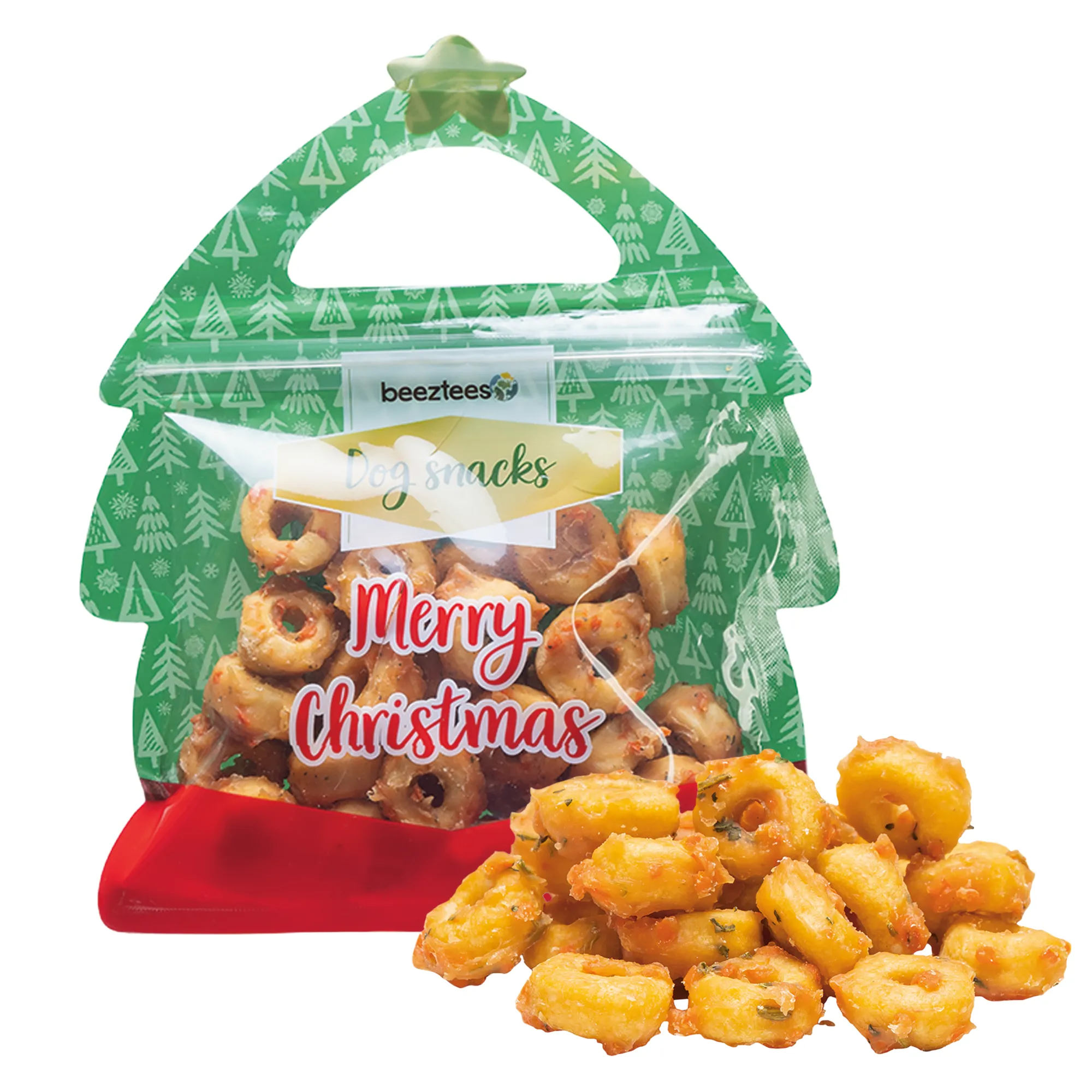 Beeztees Weihnachts-Snack Mini Donuts