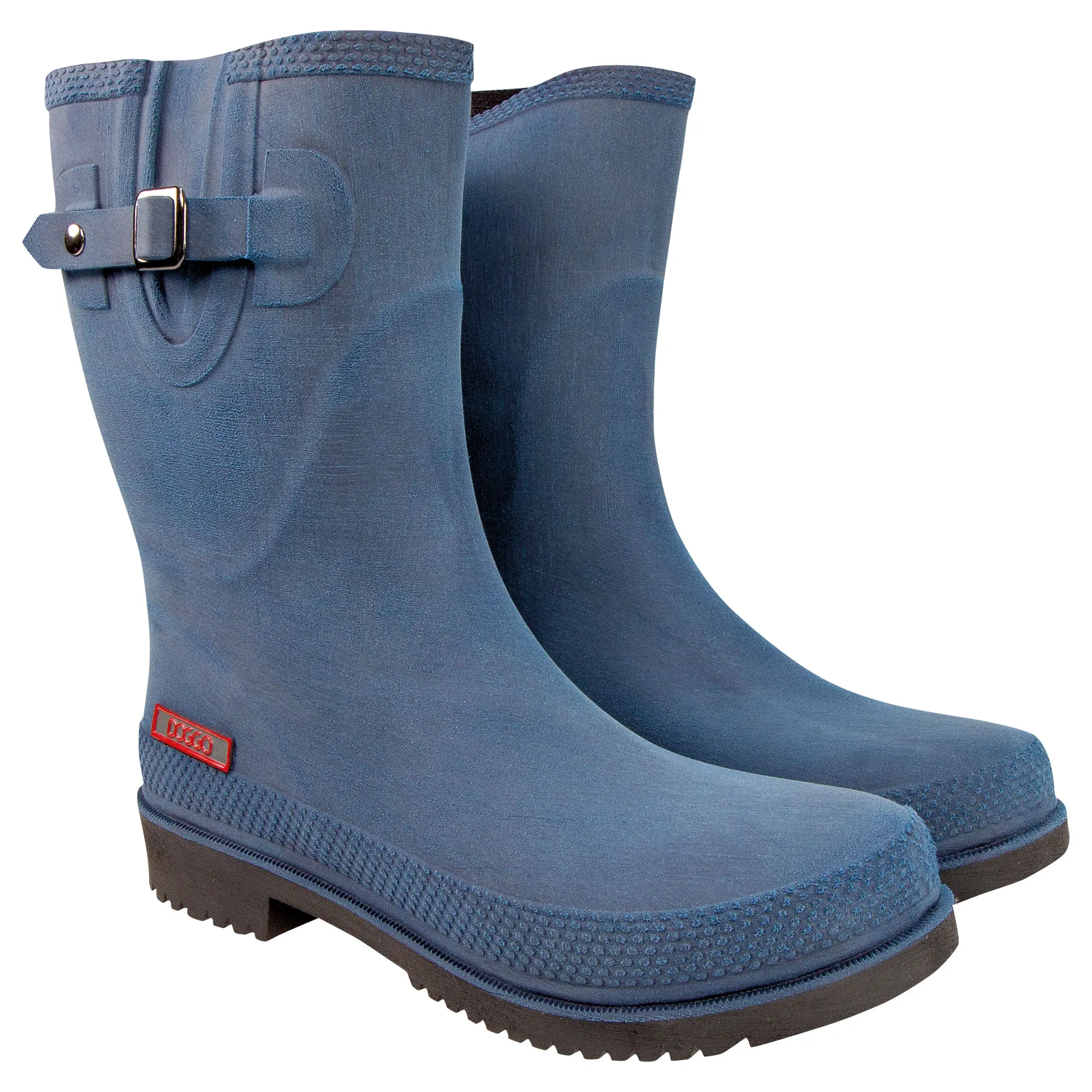 Doggo Lotte Brushed Damenstiefel - Blau