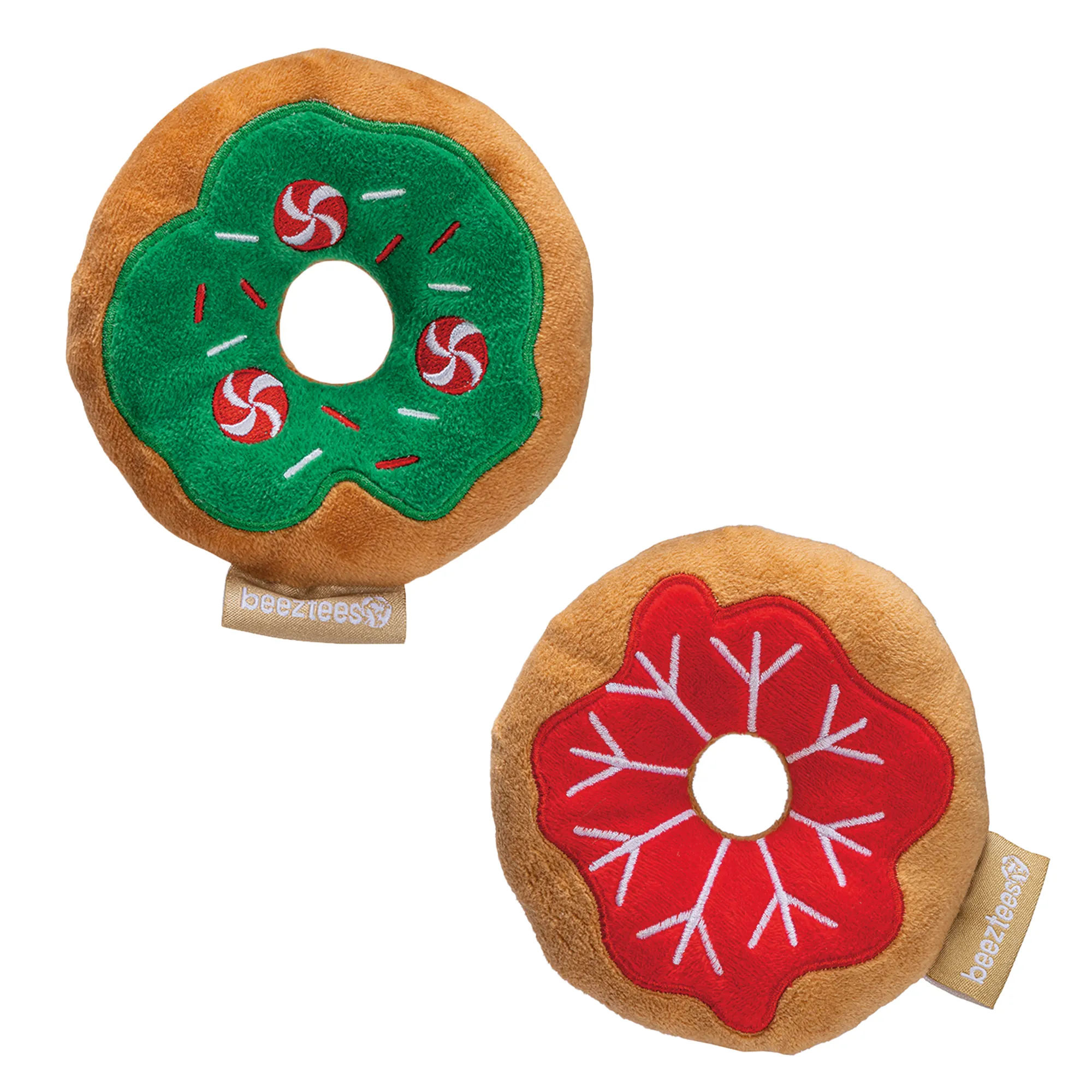 Beeztees Weihnachtsspielzeug Donuts